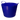 Seau Vplast V-Trug Flexi bleu 65 l