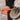 Cure-pied sans brosse, orange