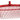 Mistgabel ohne Stiel Rot